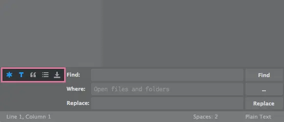 Sublime Text: grep